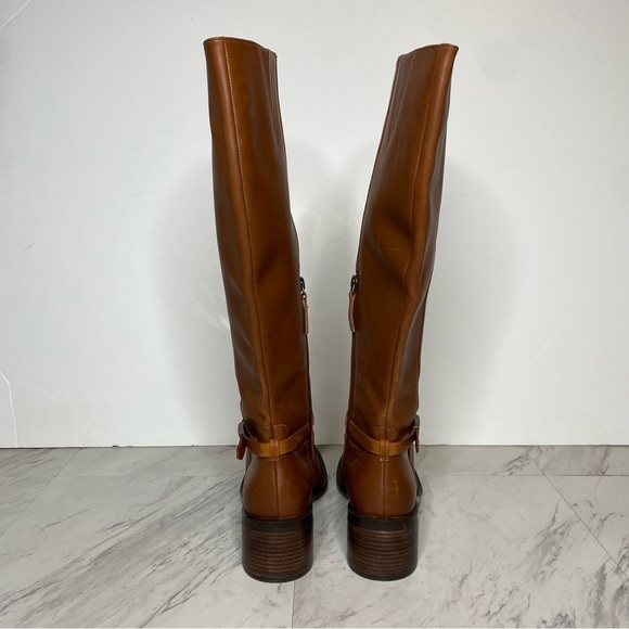 Linea Paolo Kamile Brown Riding Boot 9M - Picture 3 of 13